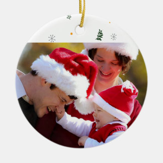 Cerâmica Faça o seu próprio nome de Natal para o Ornamento