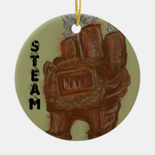 Cerâmica Fornalha de Steampunk, ornamento