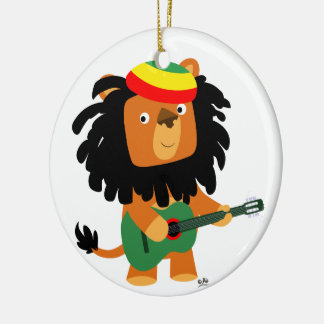 Cerâmica Leão de Cartoon Bonito de Ornamento de Zion