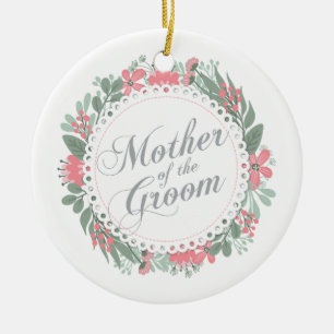 Cerâmica Mãe do noivo que Wedding o ornamento de