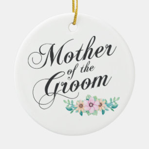 Cerâmica Mãe do noivo que Wedding o ornamento de