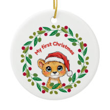 Meu primeiro Ornamento de Natal