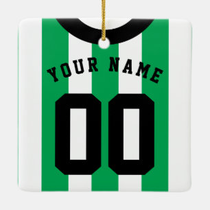 Cerâmica Modelo de Ornamento de Rugby Jersey para Futebol P