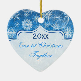 Cerâmica Nosso Ornamento de Manutenção de Natal de 1rua