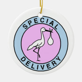 Cerâmica Novo Ornamento de Baby Keepsaokit