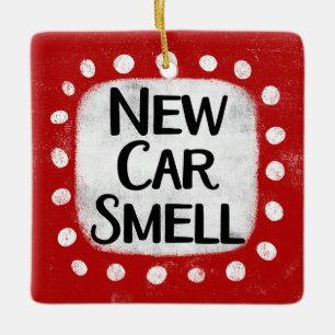 Cerâmica Novo Ornamento do Cheiro de Carro