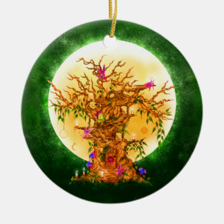 Cerâmica O Encantado Ornamento de Árvore de Feira de Feira