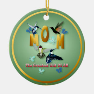 Cerâmica O grande presente de Mom_The de todos os ornamento