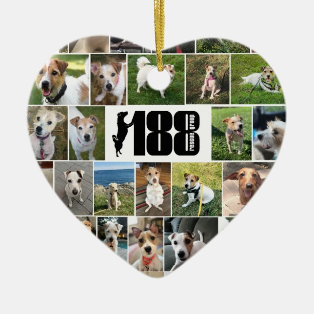 Cerâmica O Ornamento Cardíaco Lado 2 do Grupo de Emergência (Frente)