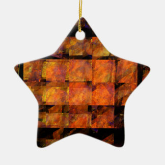 Cerâmica O Ornamento das Estrelas da Abstrato de Parede