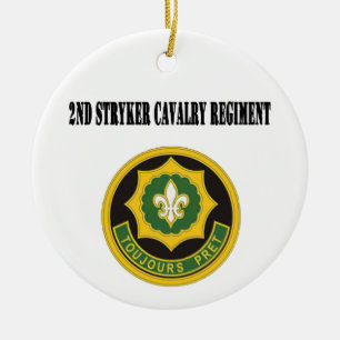 Cerâmica ò Ornamento do regimento de cavalaria de Stryker