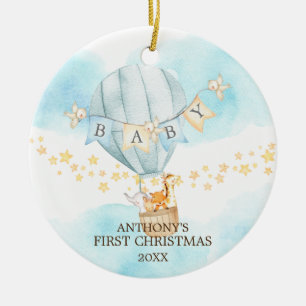 Cerâmica O Primeiro Ornamento de Natal do Amor