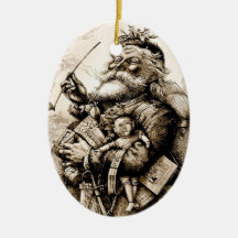 O primeiro ornamento de Papai Noel