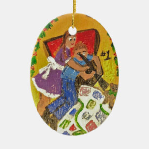 Cerâmica O urso de canela - ornamento do episódio 1