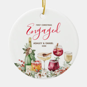 Cerâmica Oferta de Ornamento Envolvido no Natal - Primeiro