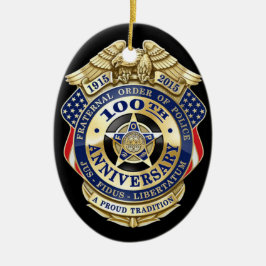 Cerâmica Ordem de Faternal de ornamento da polícia
