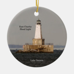 Cerâmica Ornamento à Luz de East Charity Shoal