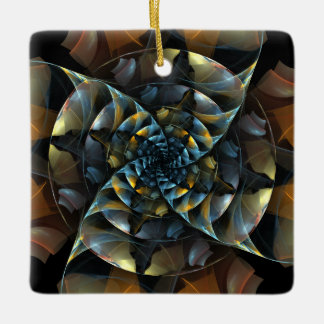 Cerâmica Ornamento ao quadrado de Abstrato de pintorno