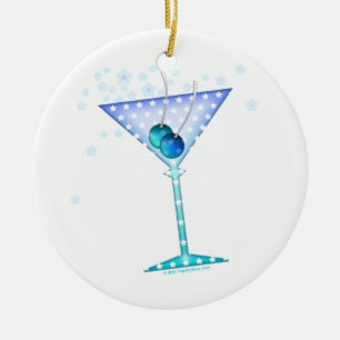 Cerâmica Ornamento azul de Martini