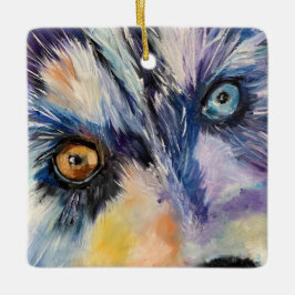 Cerâmica Ornamento cerâmico Color_Alaskan de Execução do va