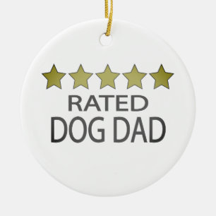 Cerâmica Ornamento cerâmico com Pai de cinco estrelas