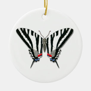 Cerâmica Ornamento cerâmico da borboleta de Swallowtail da