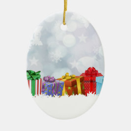 Cerâmica Ornamento Cerâmico de Natal