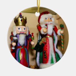 Cerâmica Ornamento Cerâmico de Noz-Cracker de Natal