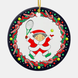 Cerâmica Ornamento cerâmico de presentes de tênis Holiday
