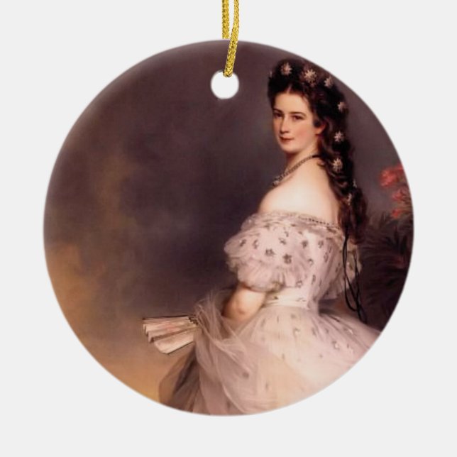 Cerâmica Ornamento cerâmico de Sissi (Frente)