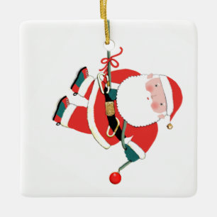 Cerâmica Ornamento cerâmico personalizado de escalada de ro