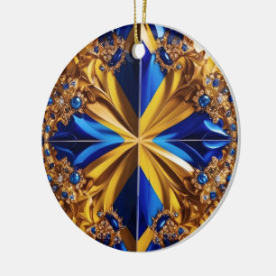 Cerâmica Ornamento com Design de Cores de Suecia