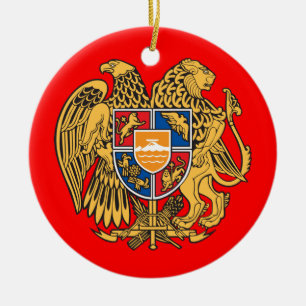 Cerâmica Ornamento da árvore de Natal de ARMENIA*