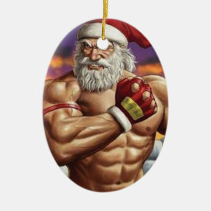 Cerâmica Ornamento da árvore de Natal - para Bodybuilding