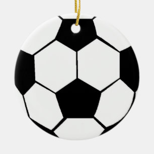 Cerâmica Ornamento da bola de futebol