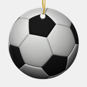 Cerâmica Ornamento da bola de futebol