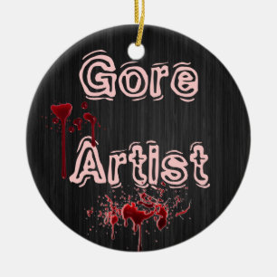 Cerâmica Ornamento da composição de Gore
