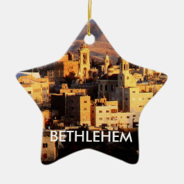 Cerâmica Ornamento da estrela de Bethlehem