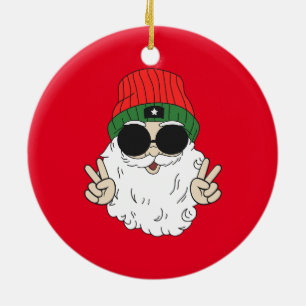 Cerâmica Ornamento da Paz de Natal 2023