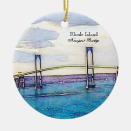Cerâmica Ornamento da ponte de Newport