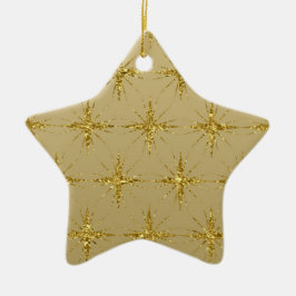 Cerâmica Ornamento das Estrelas de Natal