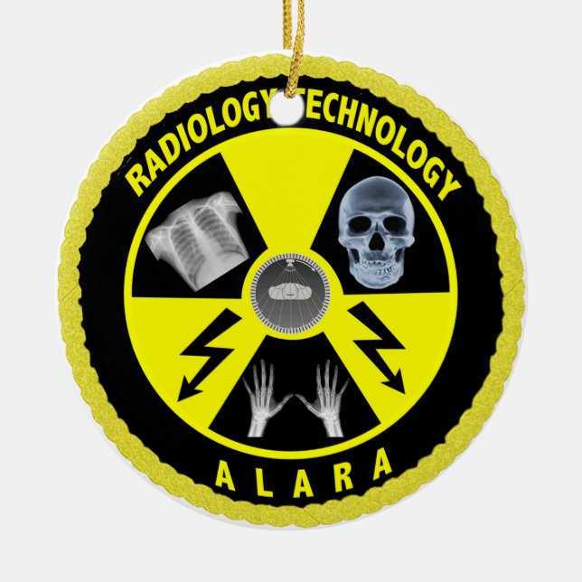 Cerâmica Ornamento de Alara da tecnologia da radiologia (Frente)