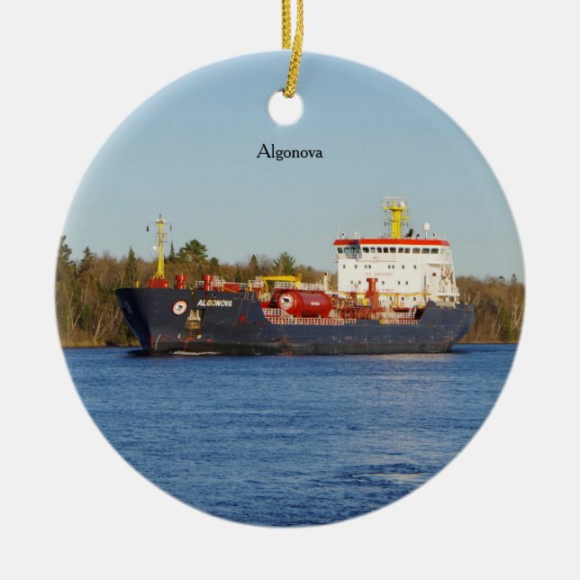 Cerâmica ornamento de Algonova (Frente)