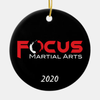 Cerâmica Ornamento de Artes Marciais de Foco