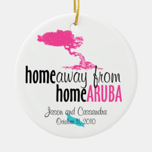 Cerâmica Ornamento de Aruba - afastado home