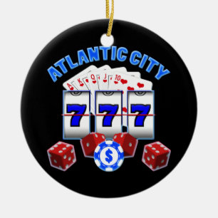 CERÂMICA ORNAMENTO DE ATLANTIC CITY