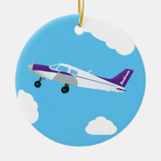 Cerâmica Ornamento de Aviação Personalizada Roxo