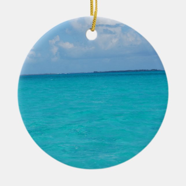 Cerâmica ornamento de bahamas (Frente)