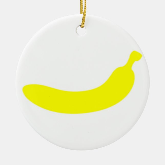 Cerâmica Ornamento de Bananarama (Frente)