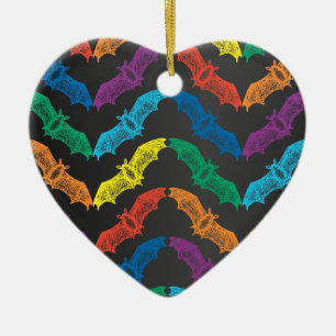 Cerâmica Ornamento de Bats